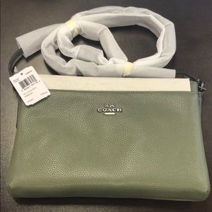 Coach Journal Crossbody in pebble leather